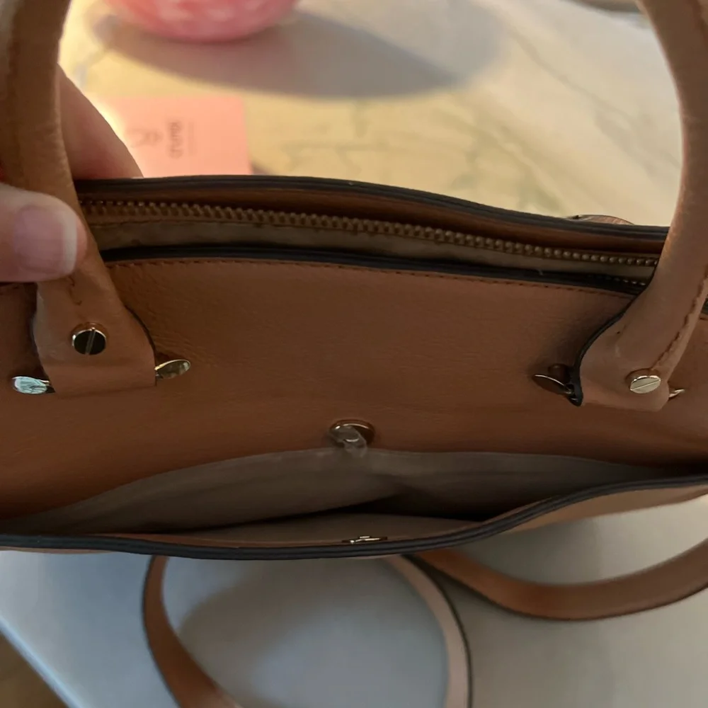 Jennifer Lopez Tan/brown Satchel/purse Studded